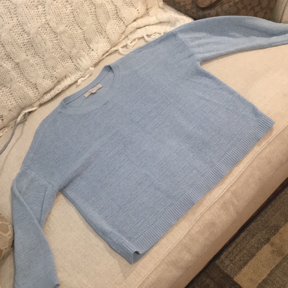 Light blue Ann Taylor Loft Sweater